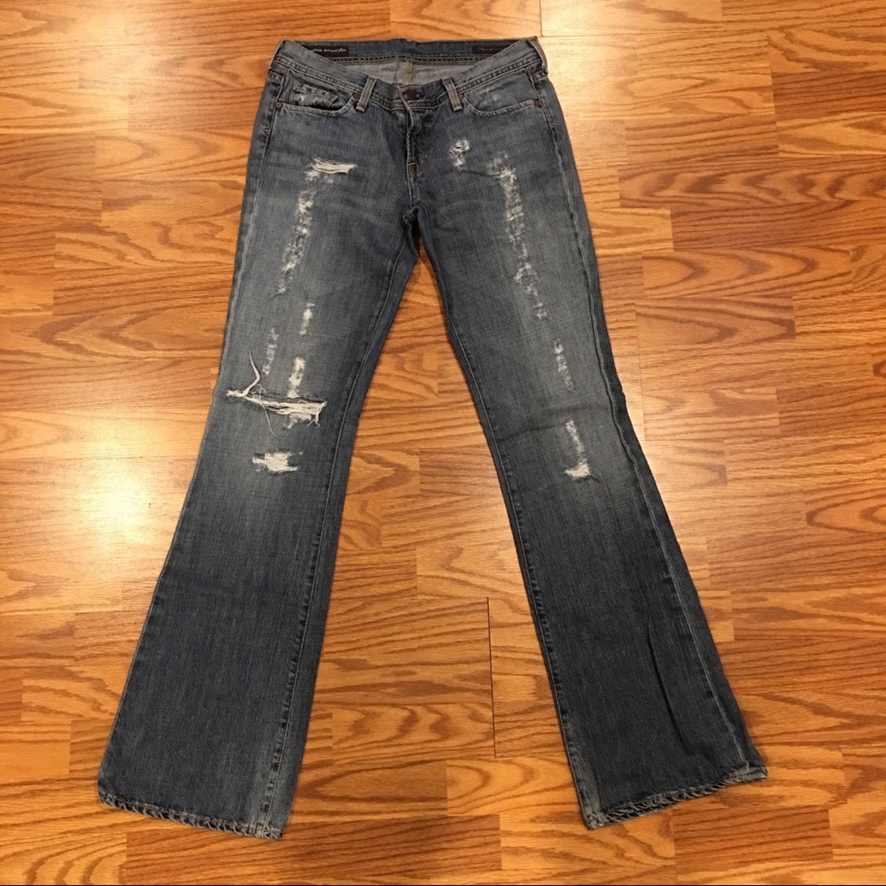 COH Ingrid #002 Low Waist Flair Jeans